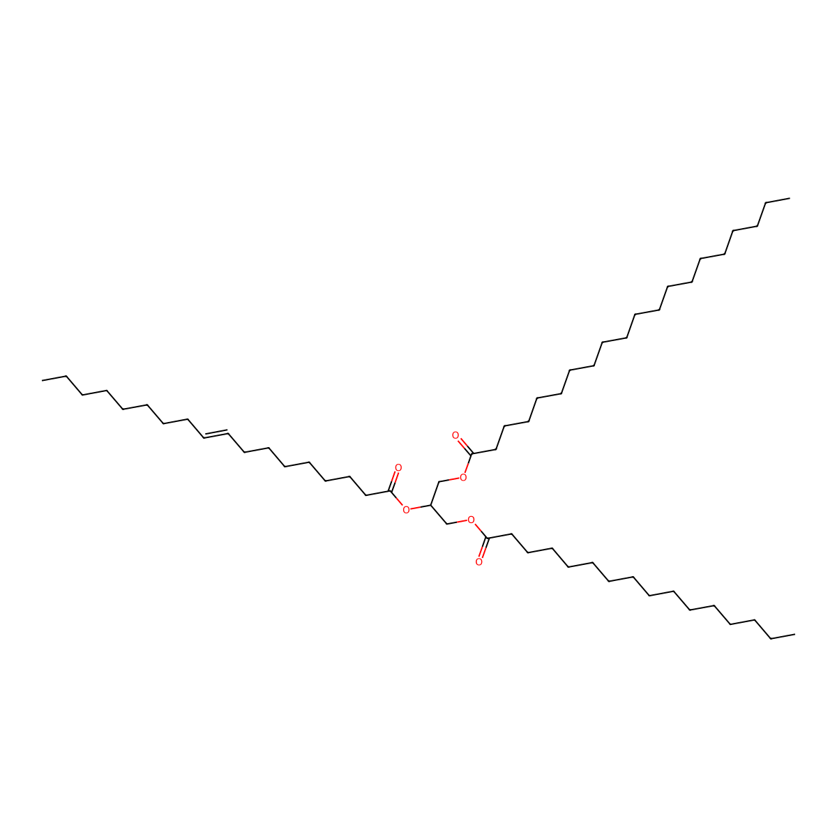 1-Arachidin-2-Olein-3-Palmitin molecular structure, CAS 81655-42-7