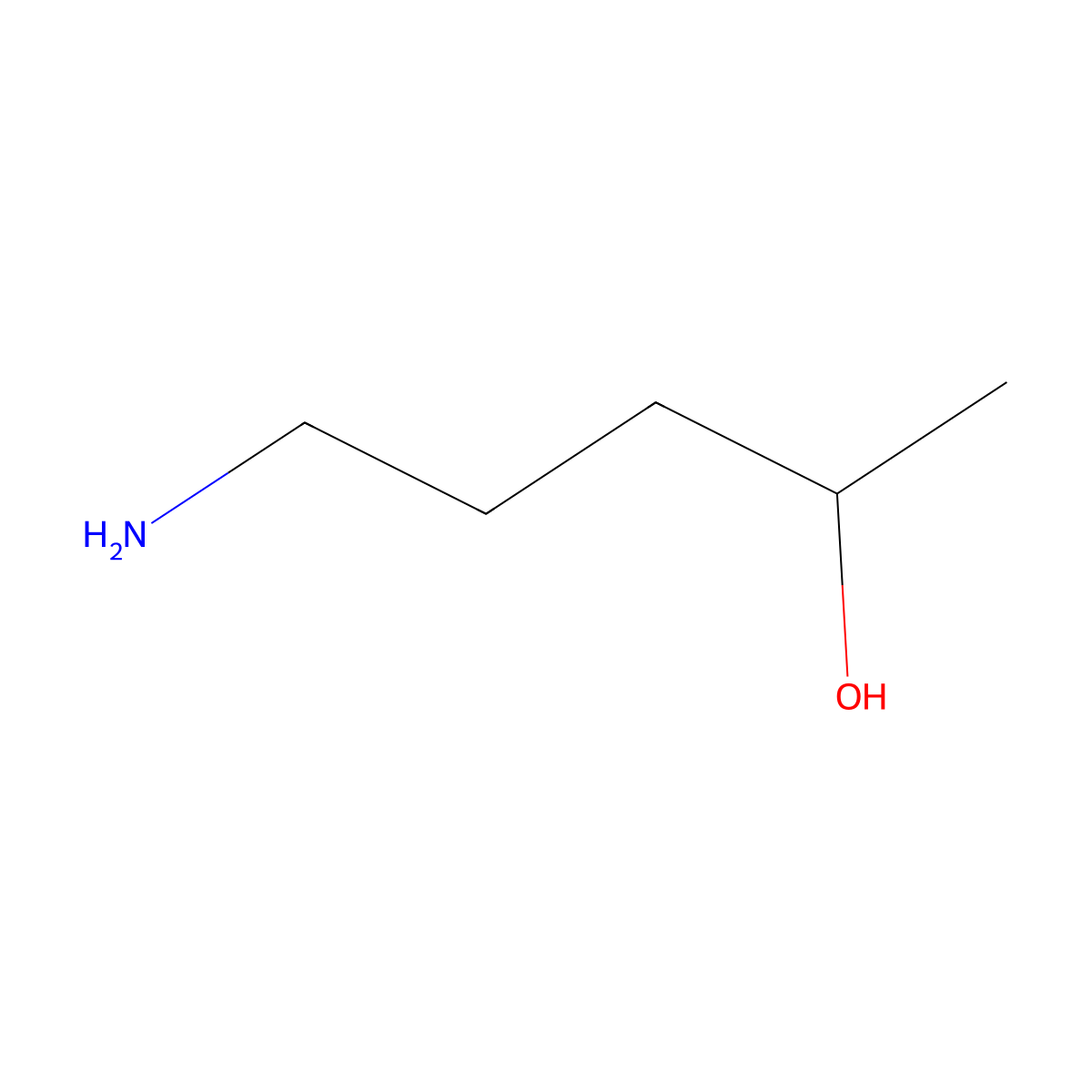 5-Aminopentan-2-ol molecular structure, CAS 81693-62-1