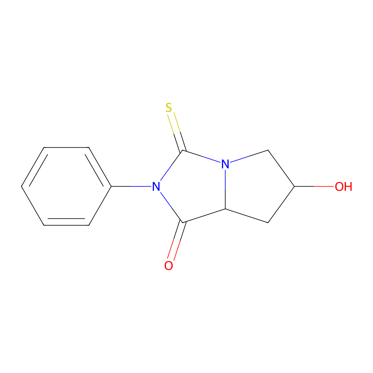 PTH-4-hydroxyproline molecular structure, CAS 81703-65-3