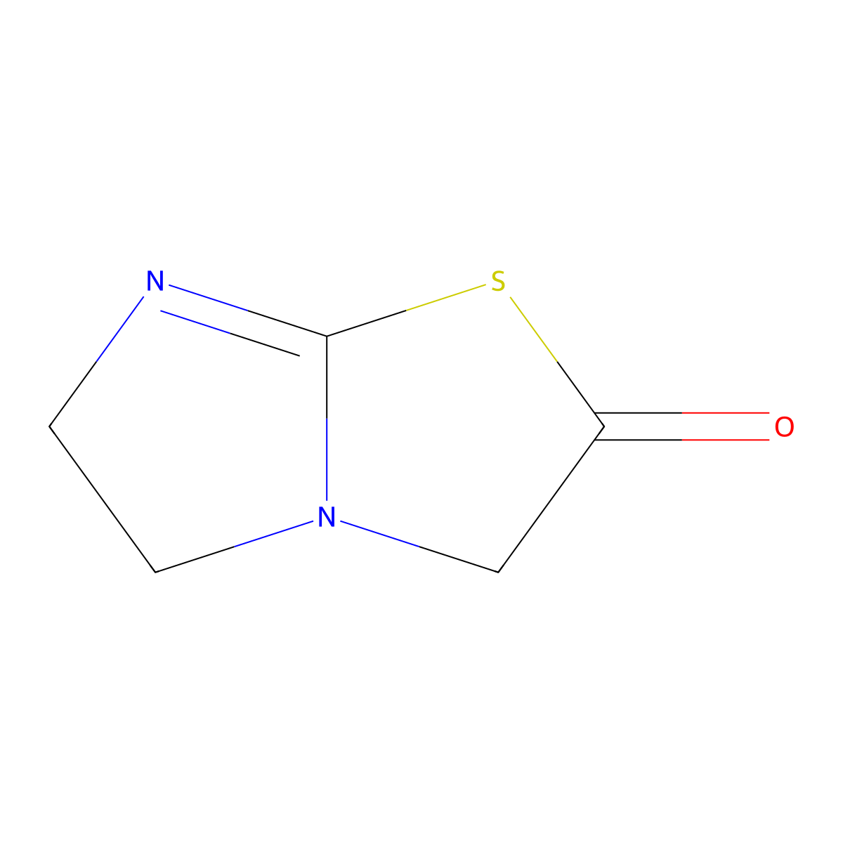 5,6-Dihydroimidazo[2,1-b]thiazol-2(3H)-one molecular structure, CAS 817172-26-2