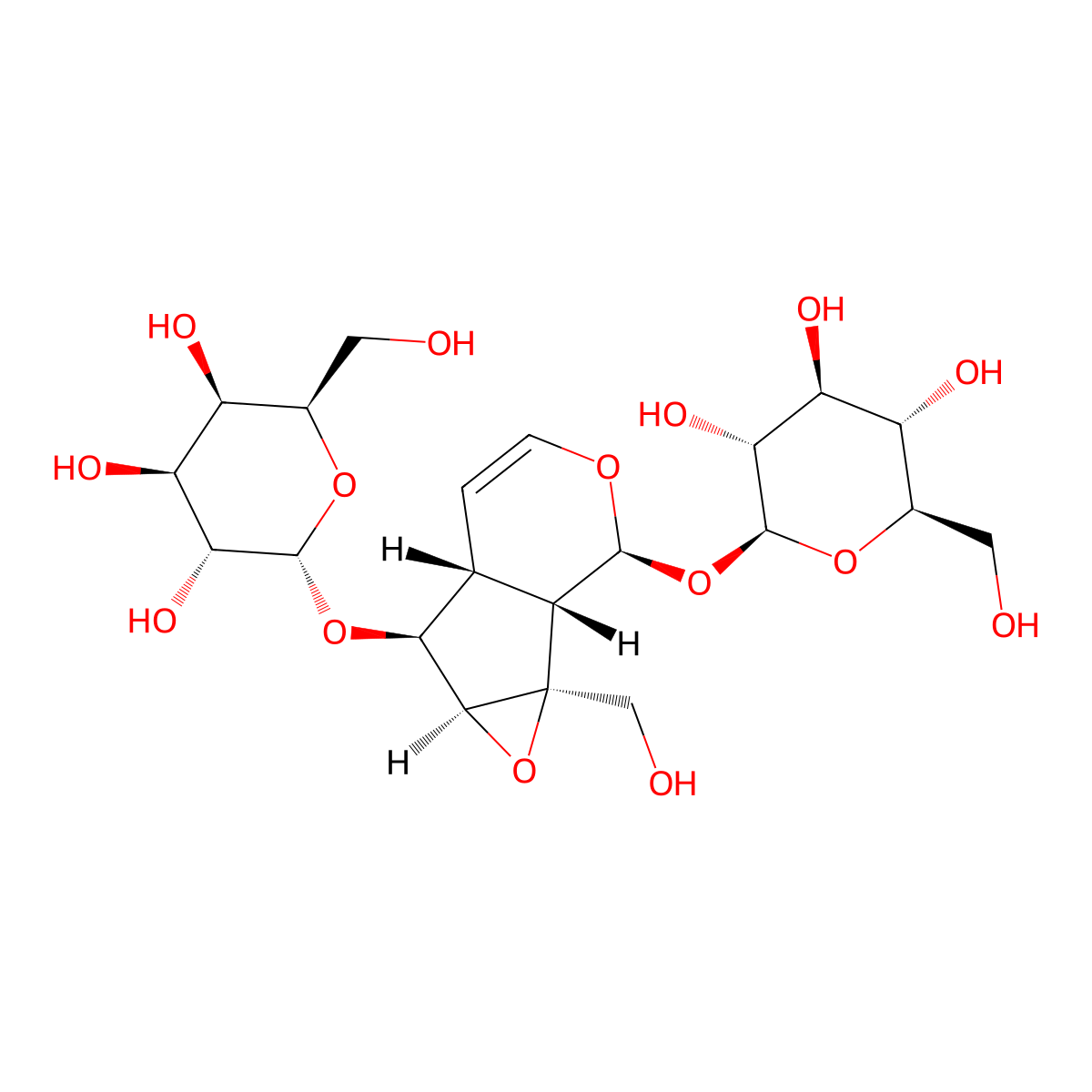 Rehmannioside B molecular structure, CAS 81720-06-1