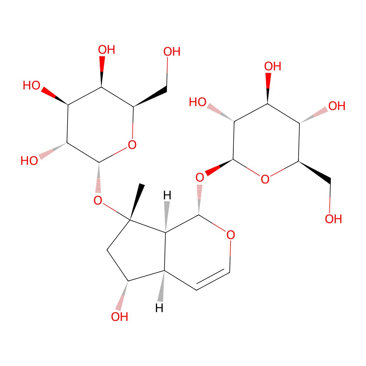 Rehmannioside C molecular structure, CAS 81720-07-2