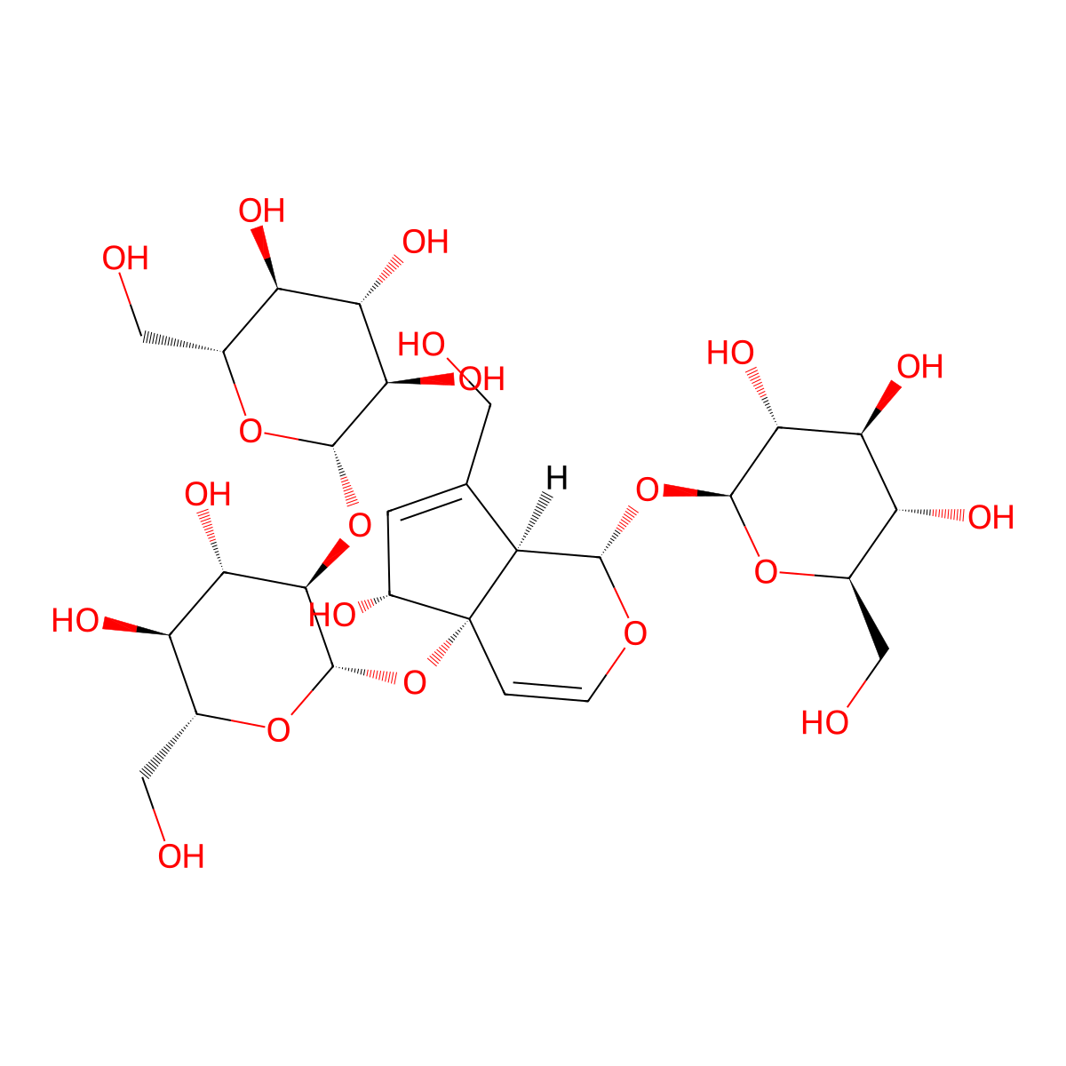 Rehmannioside D molecular structure, CAS 81720-08-3