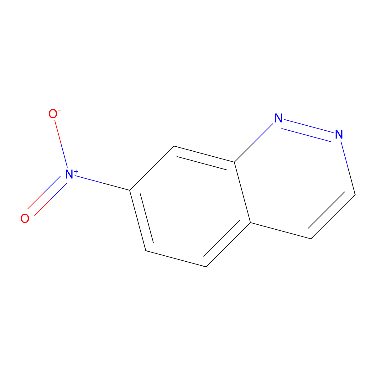 7-Nitrocinnoline molecular structure, CAS 817209-45-3