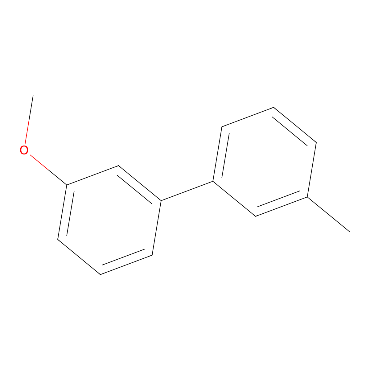 3-Methoxy-3'-methyl-1,1'-biphenyl molecular structure, CAS 81722-84-1
