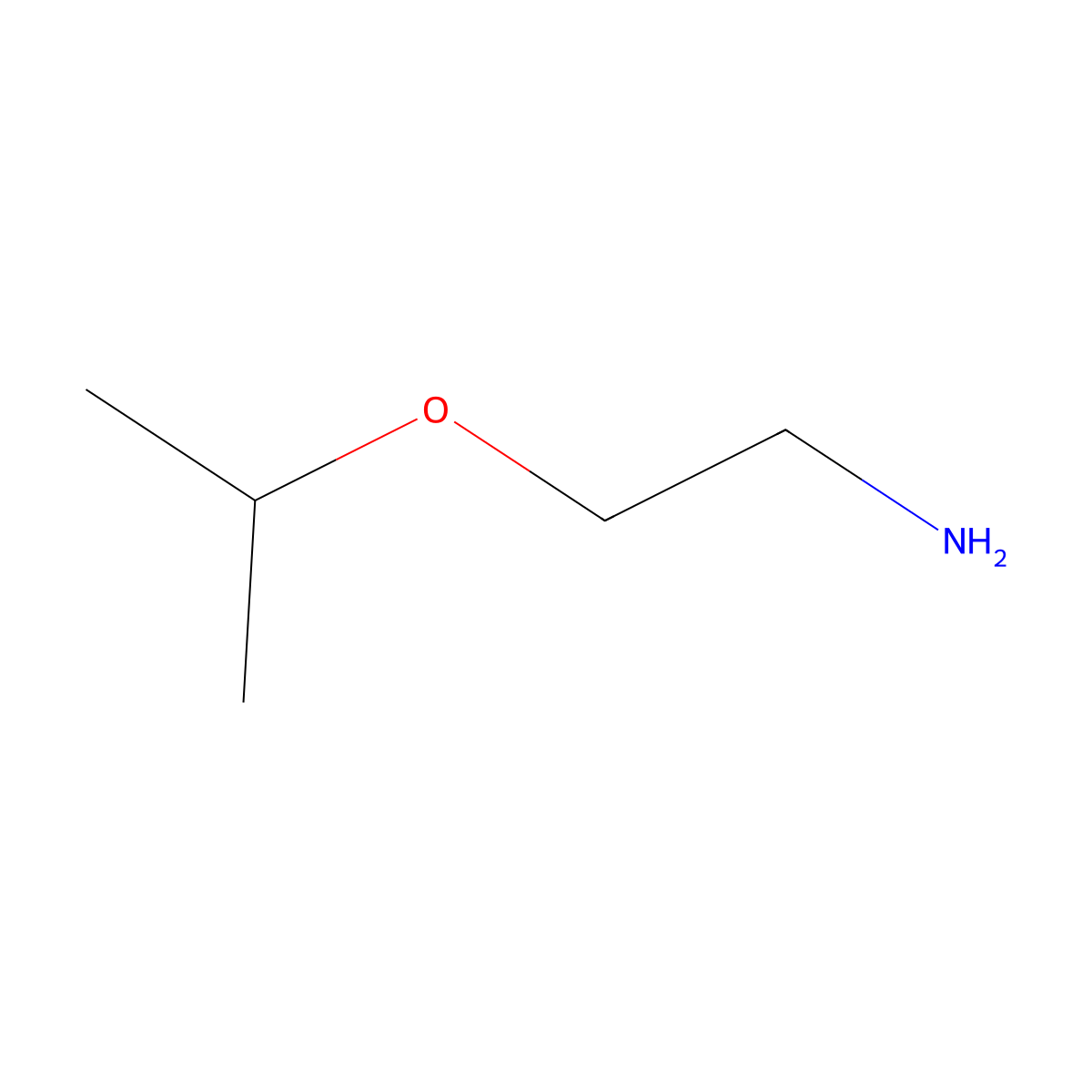 2-(Propan-2-yloxy)ethan-1-amine molecular structure, CAS 81731-43-3