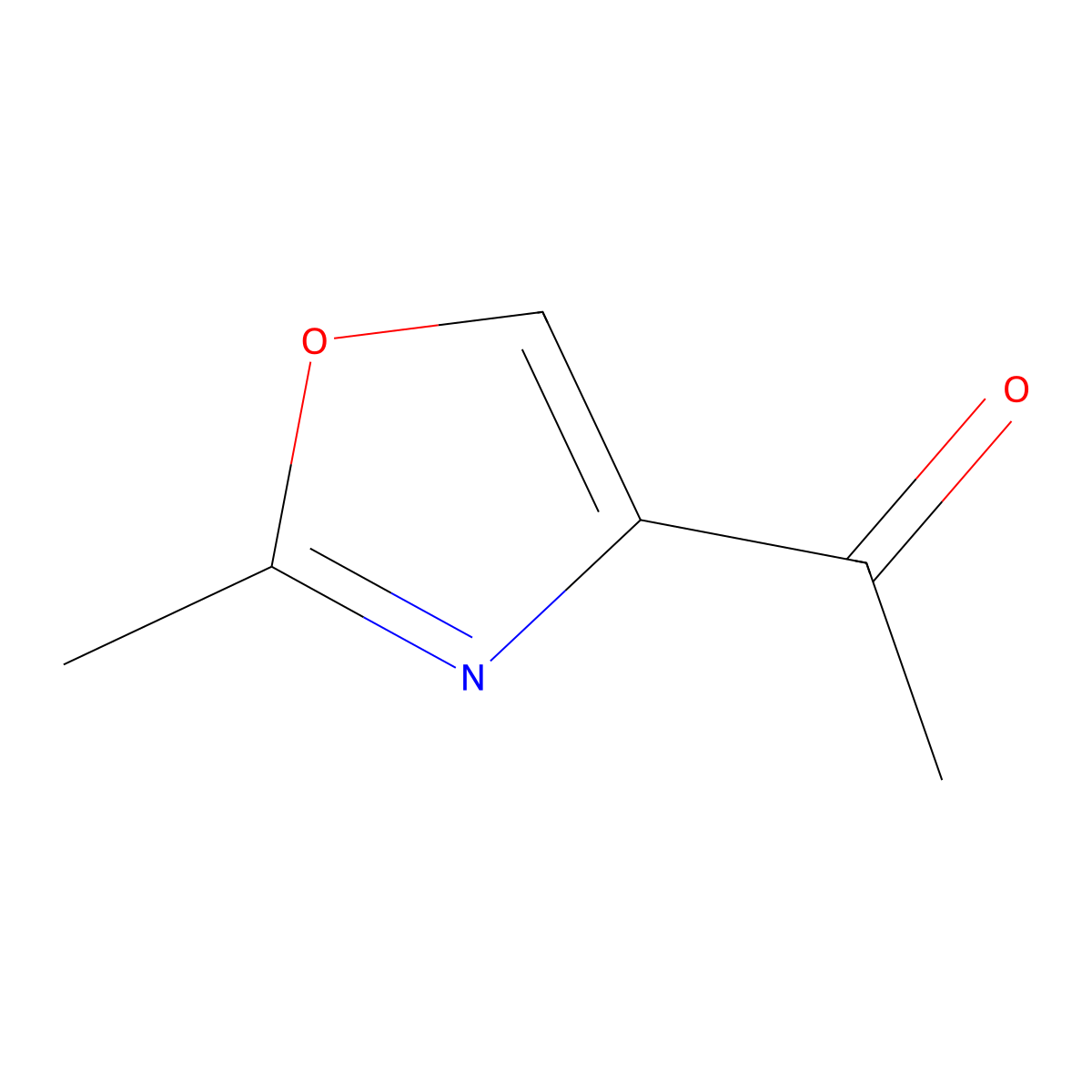 1-(2-Methyloxazol-4-yl)ethanone molecular structure, CAS 81740-16-1