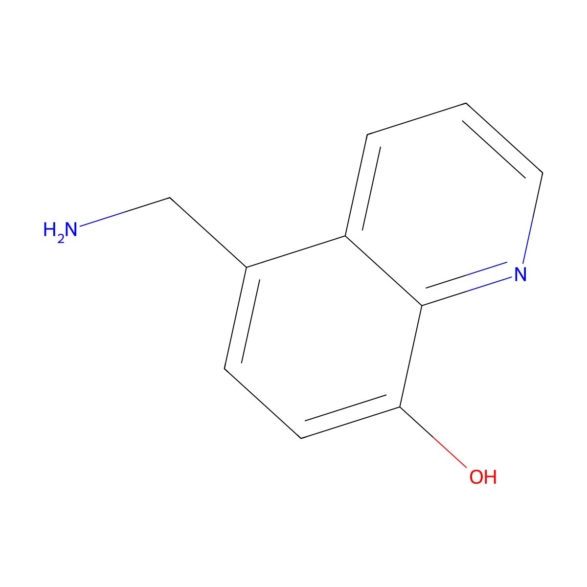 5-(Aminomethyl)quinolin-8-ol molecular structure, CAS 81748-72-3