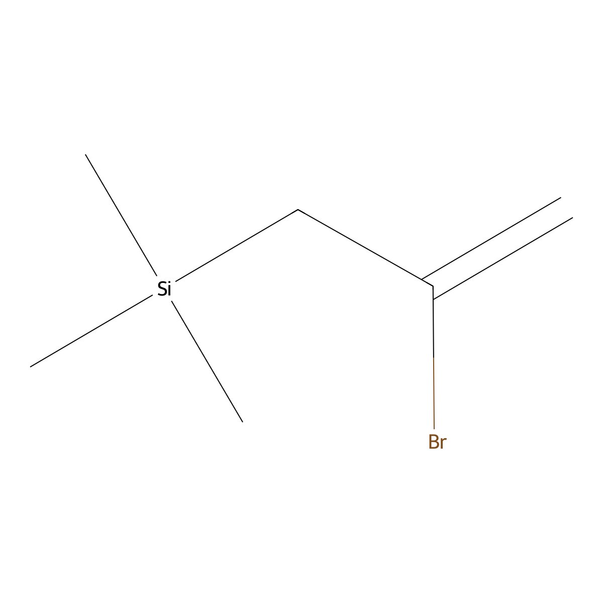 (2-Bromoallyl)trimethylsilane molecular structure, CAS 81790-10-5