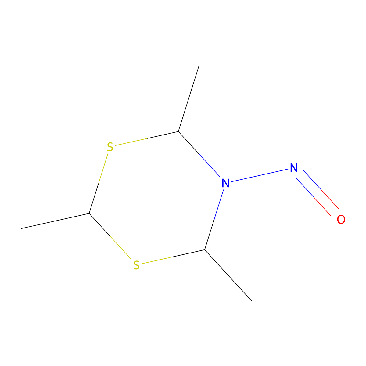 N-Nitrosothialdine molecular structure, CAS 81795-07-5