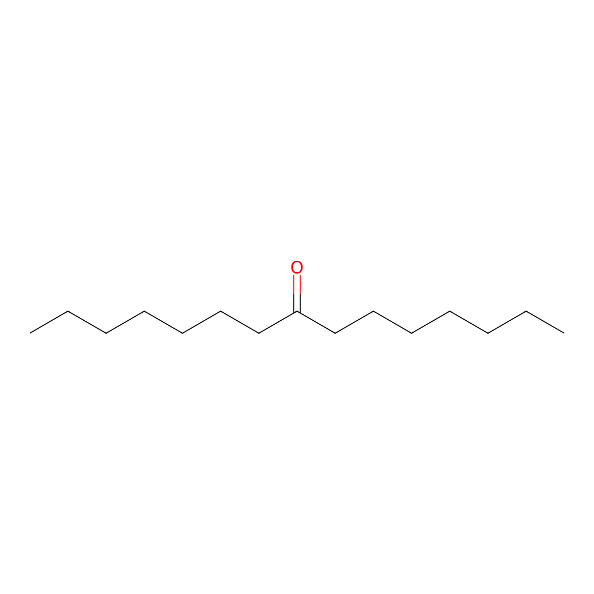 8-Pentadecanone molecular structure, CAS 818-23-5