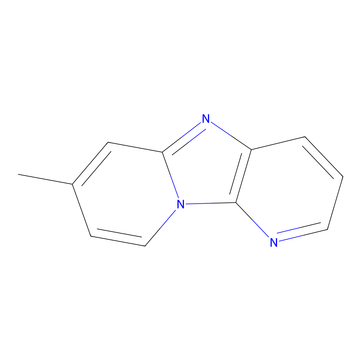 Dipyrido(1,2-a:3',2'-d)imidazole, 7-methyl- molecular structure, CAS 81810-29-9