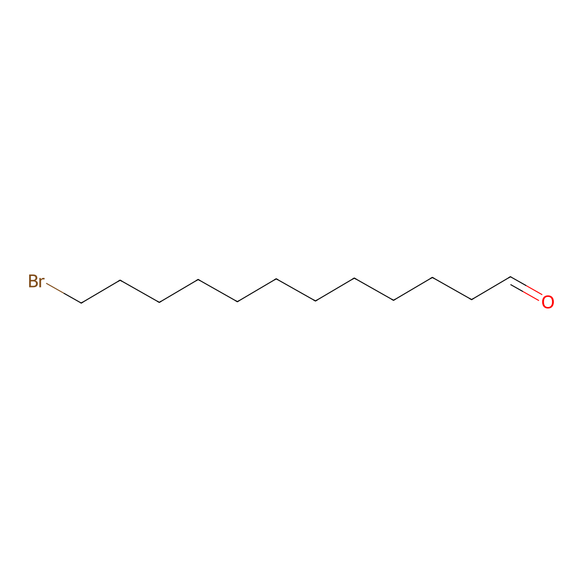 12-Bromododecanal molecular structure, CAS 81819-07-0