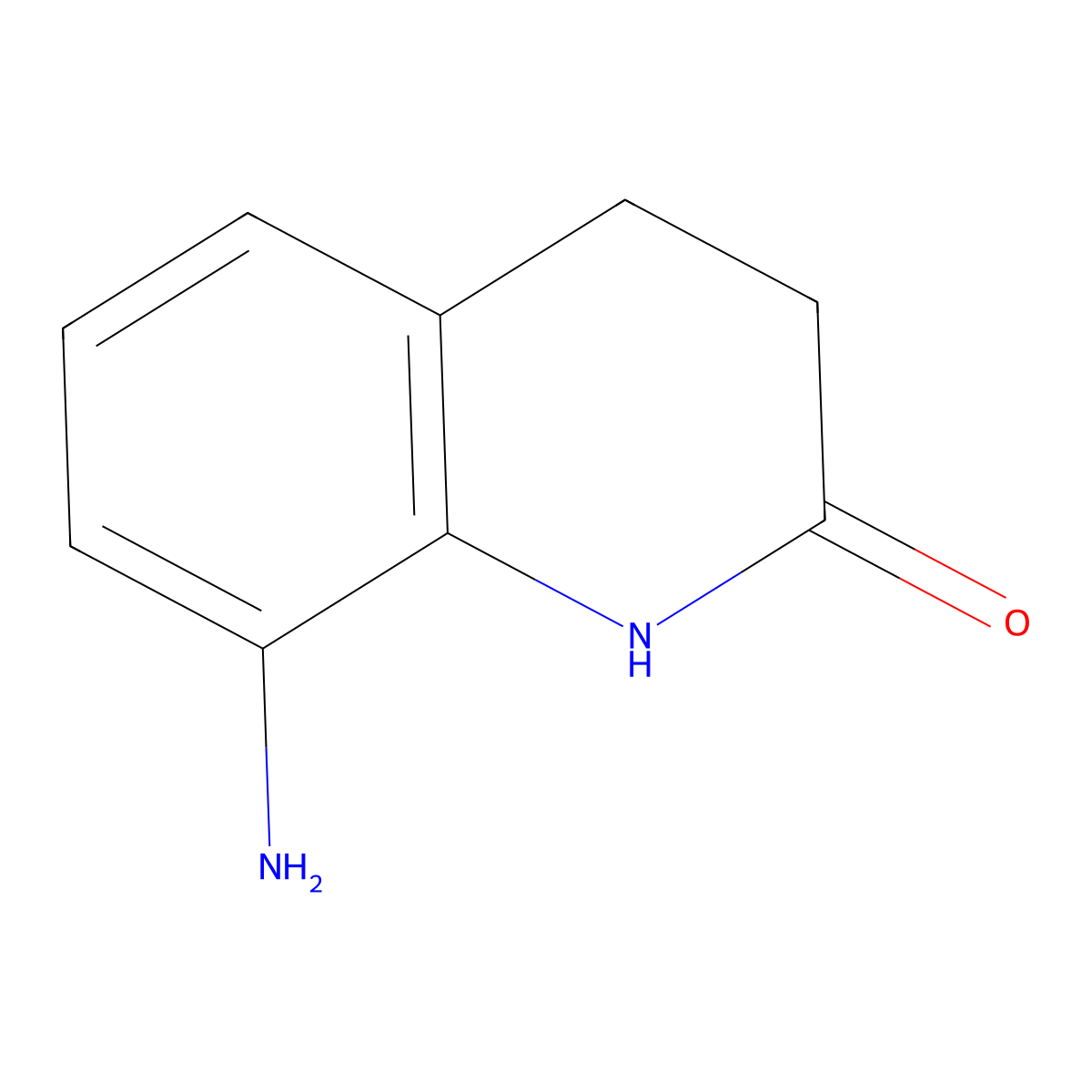 8-Amino-3,4-dihydroquinolin-2(1H)-one molecular structure, CAS 81839-57-8