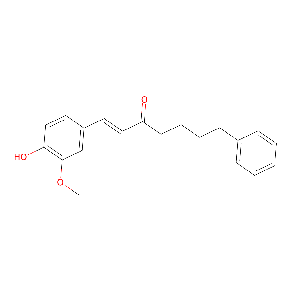 Yakuchinone B molecular structure, CAS 81840-57-5