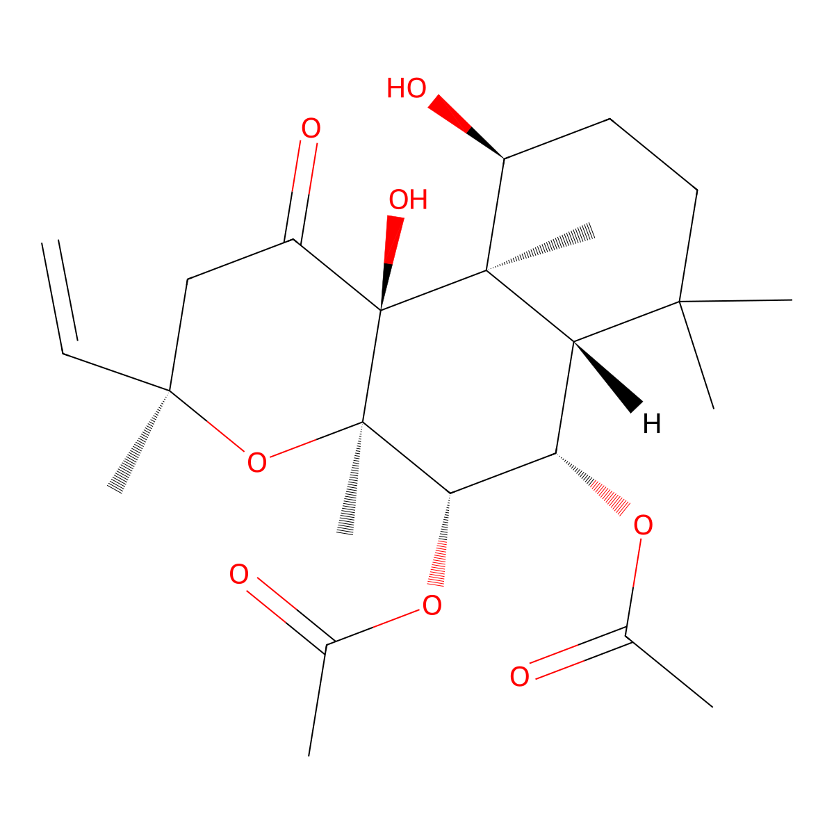 Forskolin J molecular structure, CAS 81873-08-7