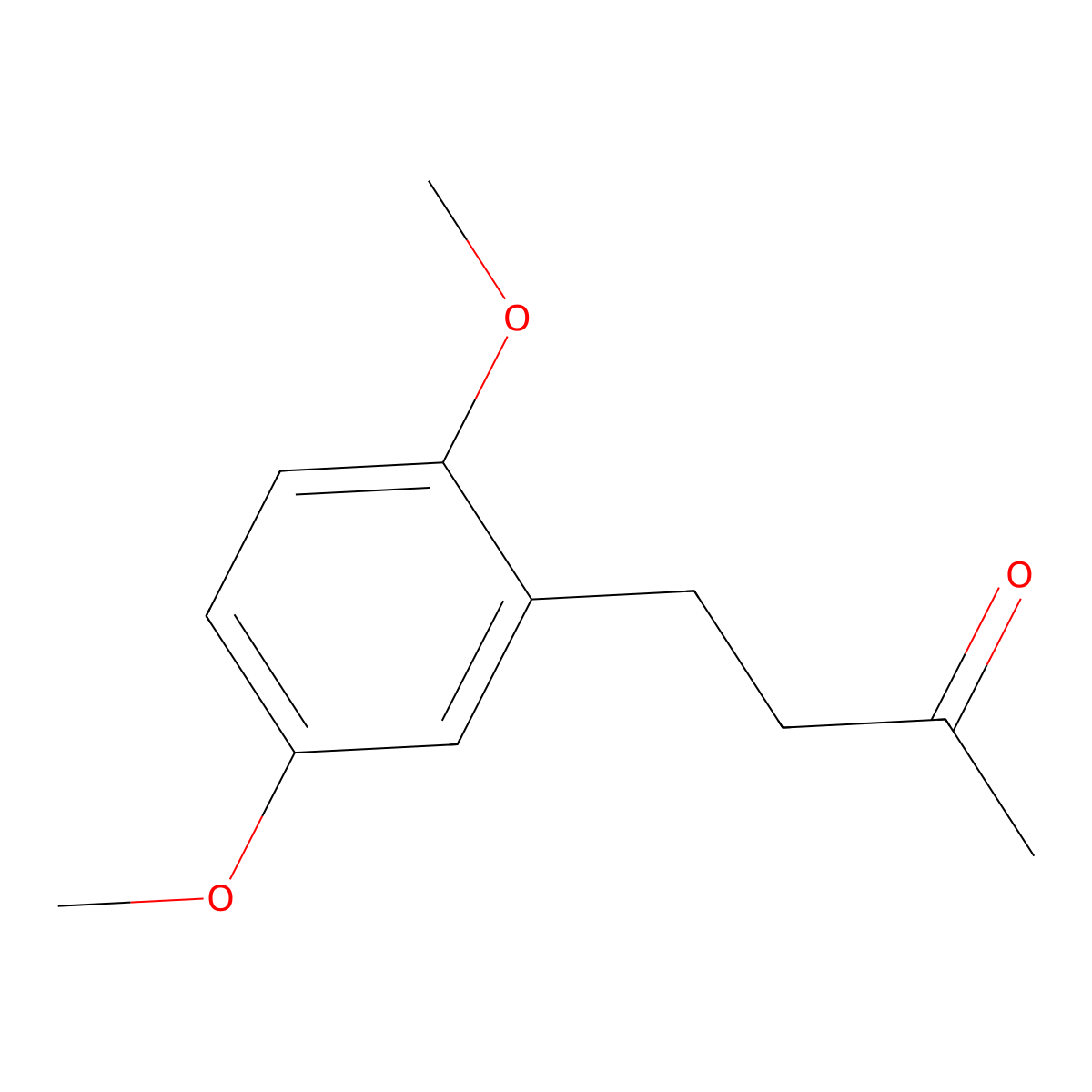 4-(2,5-Dimethoxyphenyl)butan-2-one molecular structure, CAS 81885-74-7