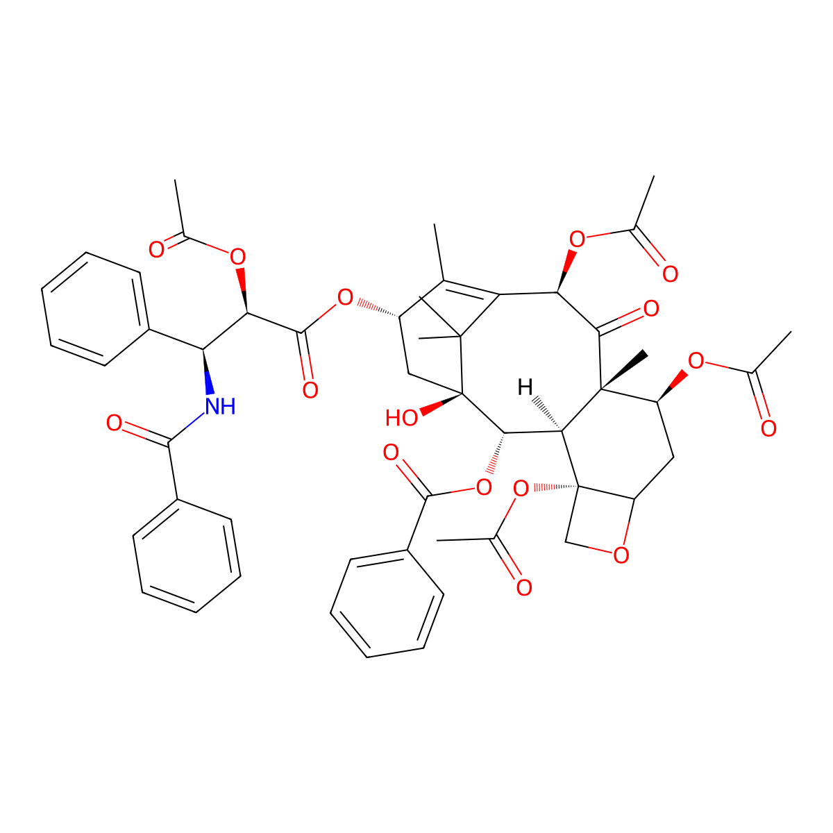 Taxol 7,2'-diacetate molecular structure, CAS 81924-74-5
