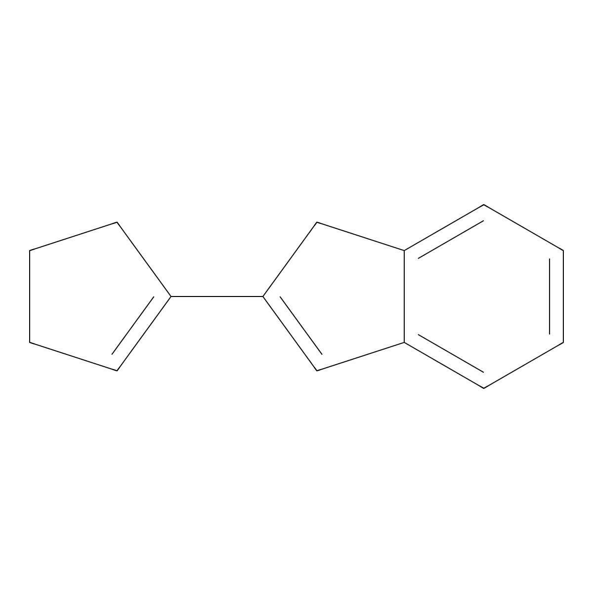 2-(Cyclopent-1-en-1-yl)-1H-indene molecular structure, CAS 819871-47-1