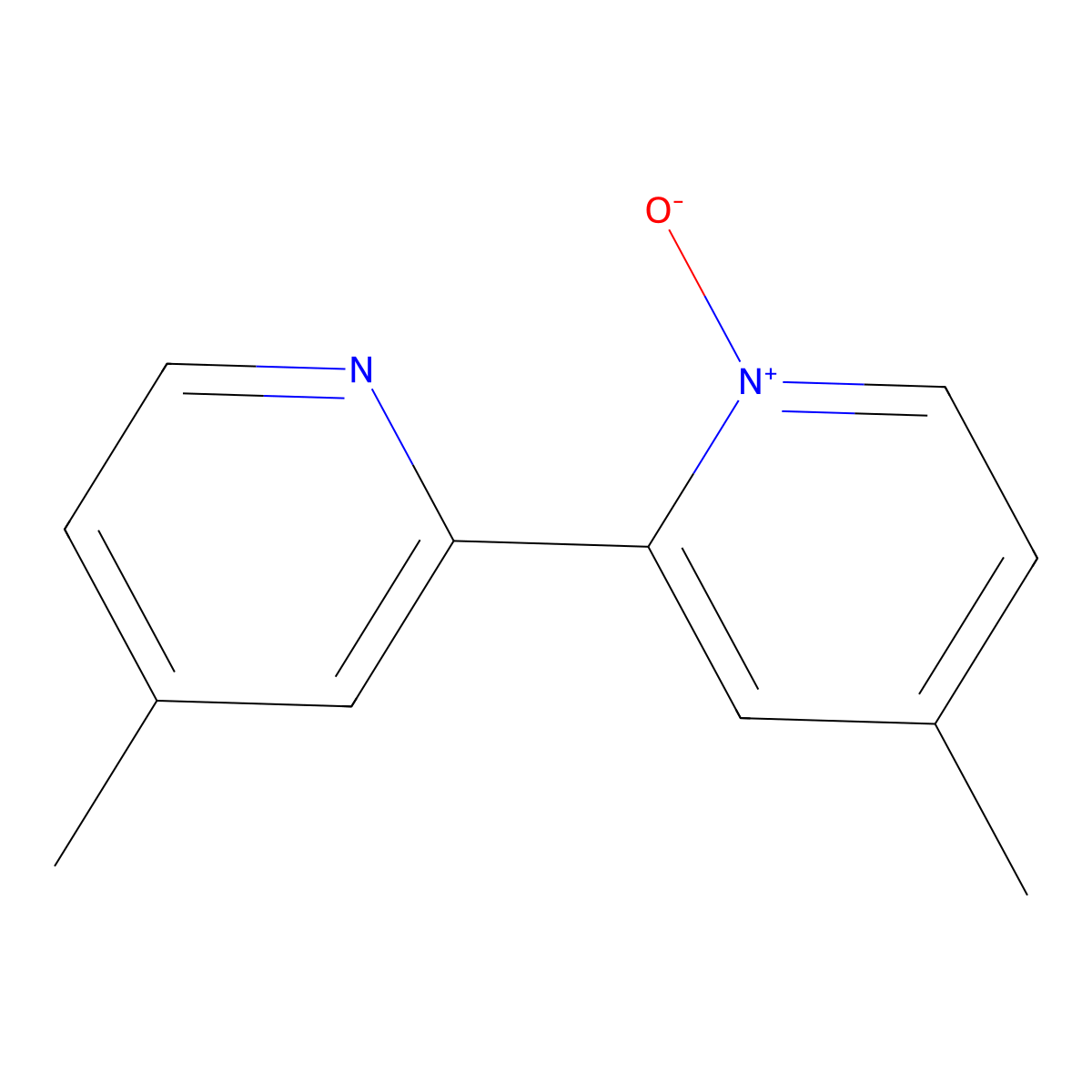 4,4'-Dimethyl-2,2'-bipyridyl 1-Oxide molecular structure, CAS 81998-03-0