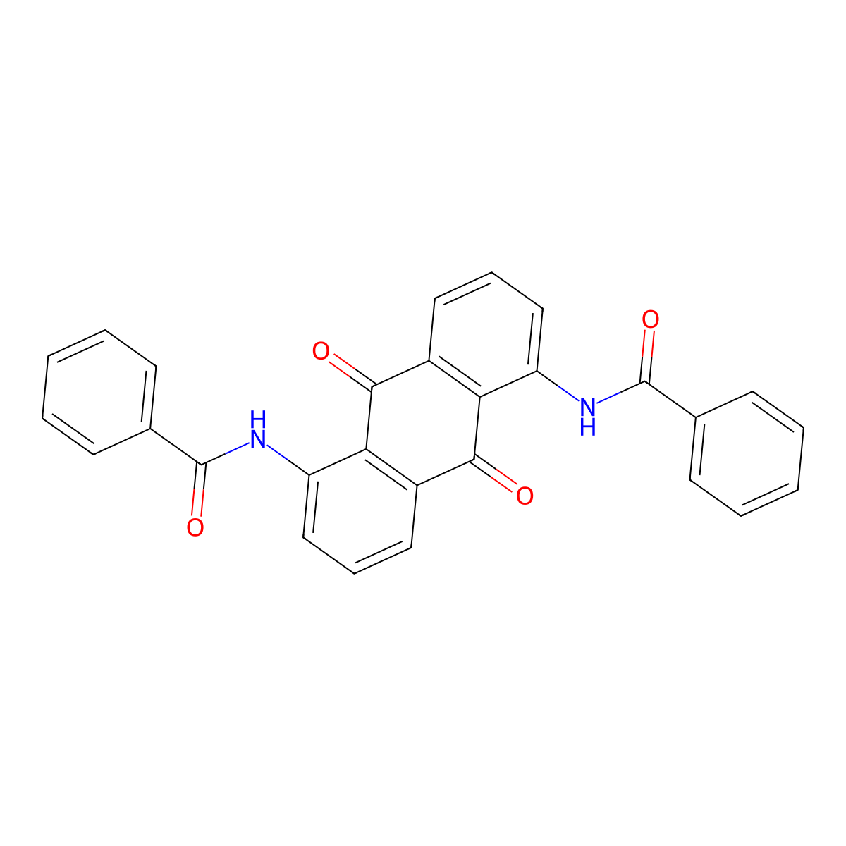 Vat Yellow 3 molecular structure, CAS 82-18-8