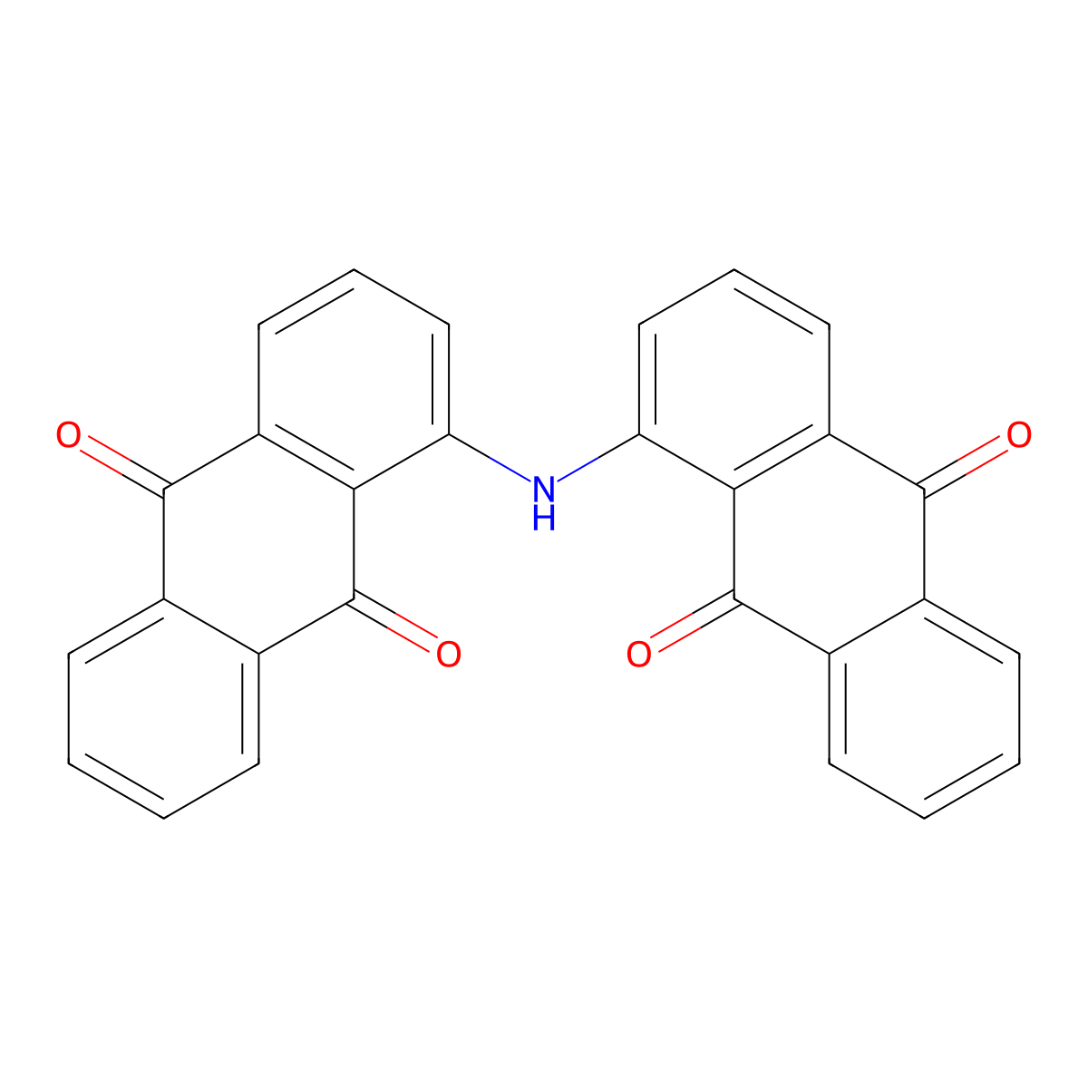 Anthrimide molecular structure, CAS 82-22-4