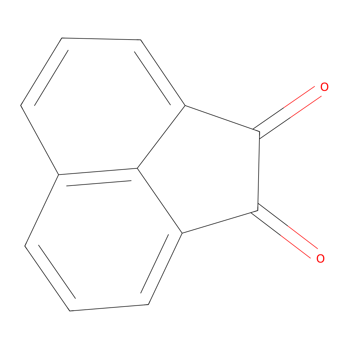 Acenaphthenequinone molecular structure, CAS 82-86-0