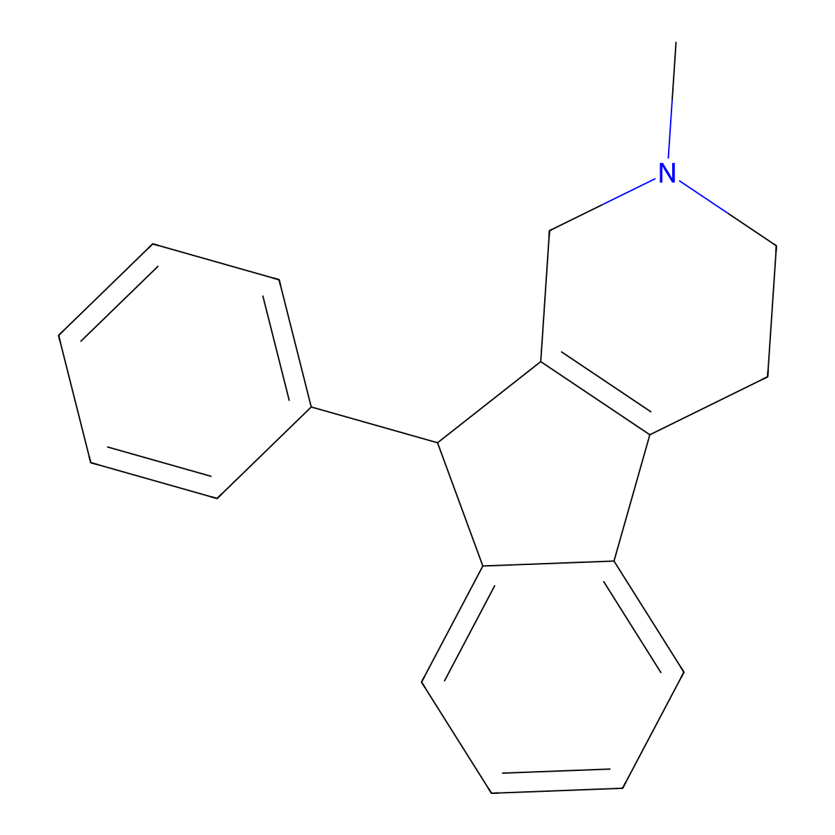 Phenindamine molecular structure, CAS 82-88-2