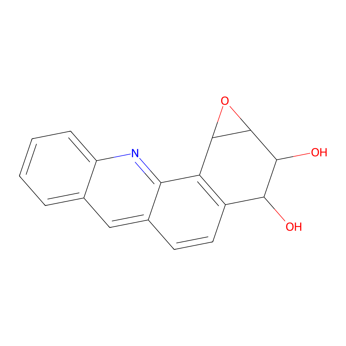 Ccris 5417 molecular structure, CAS 82009-66-3