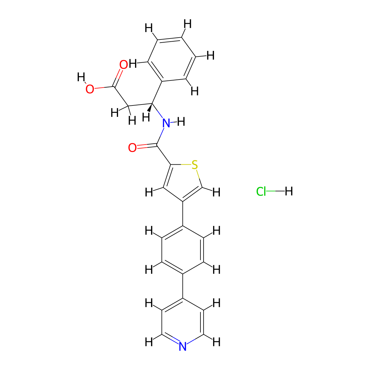 PF-00356231 (hydrochloride) molecular structure, CAS 820223-77-6