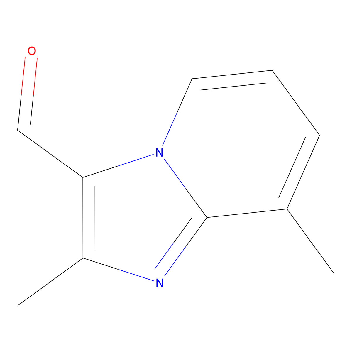 2,8-Dimethylimidazo[1,2-a]pyridine-3-carbaldehyde molecular structure, CAS 820245-85-0
