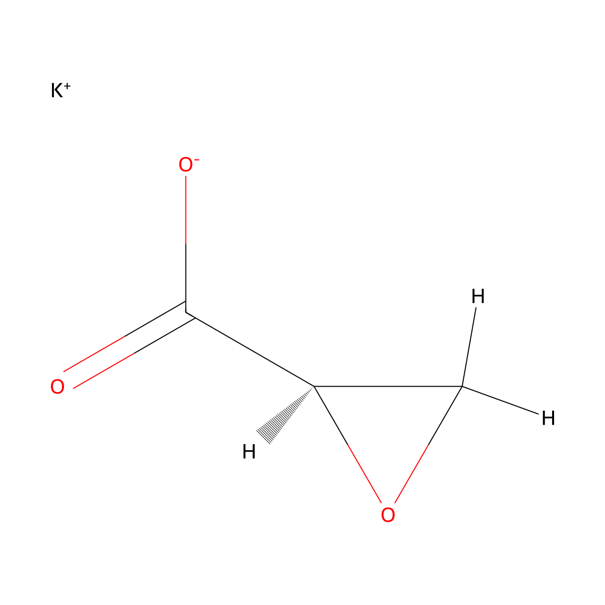 potassium (2R)-oxirane-2-carboxylate molecular structure, CAS 82044-23-3
