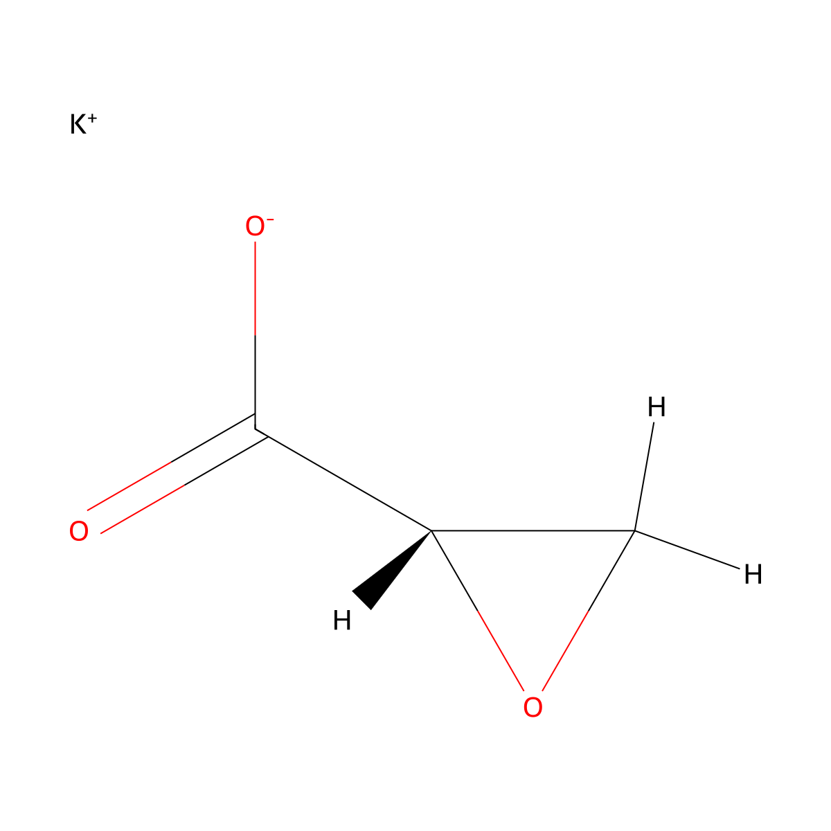 potassium (2S)-oxirane-2-carboxylate molecular structure, CAS 82079-45-6