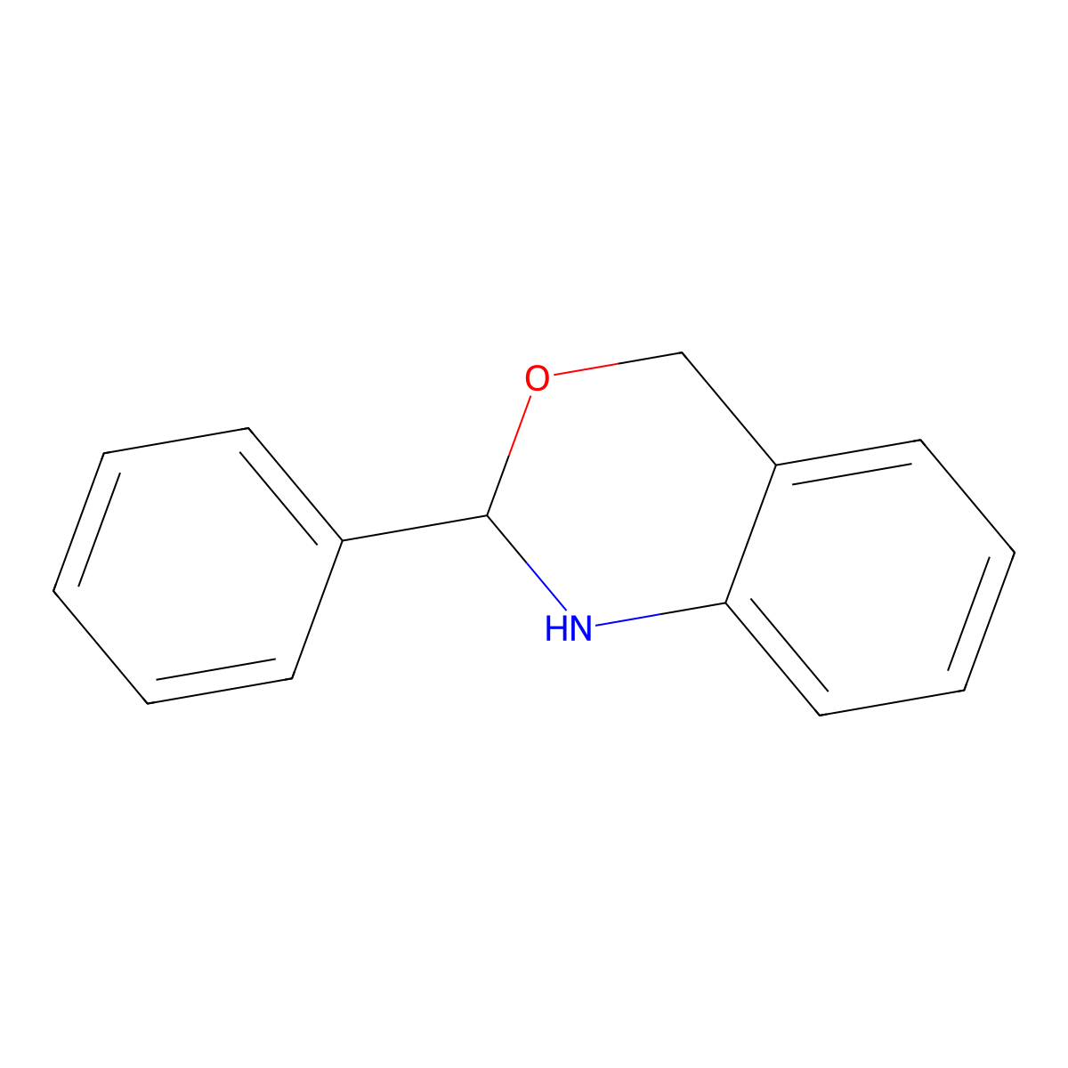 2-phenyl-2,4-dihydro-1H-3,1-benzoxazine molecular structure, CAS 82085-86-7