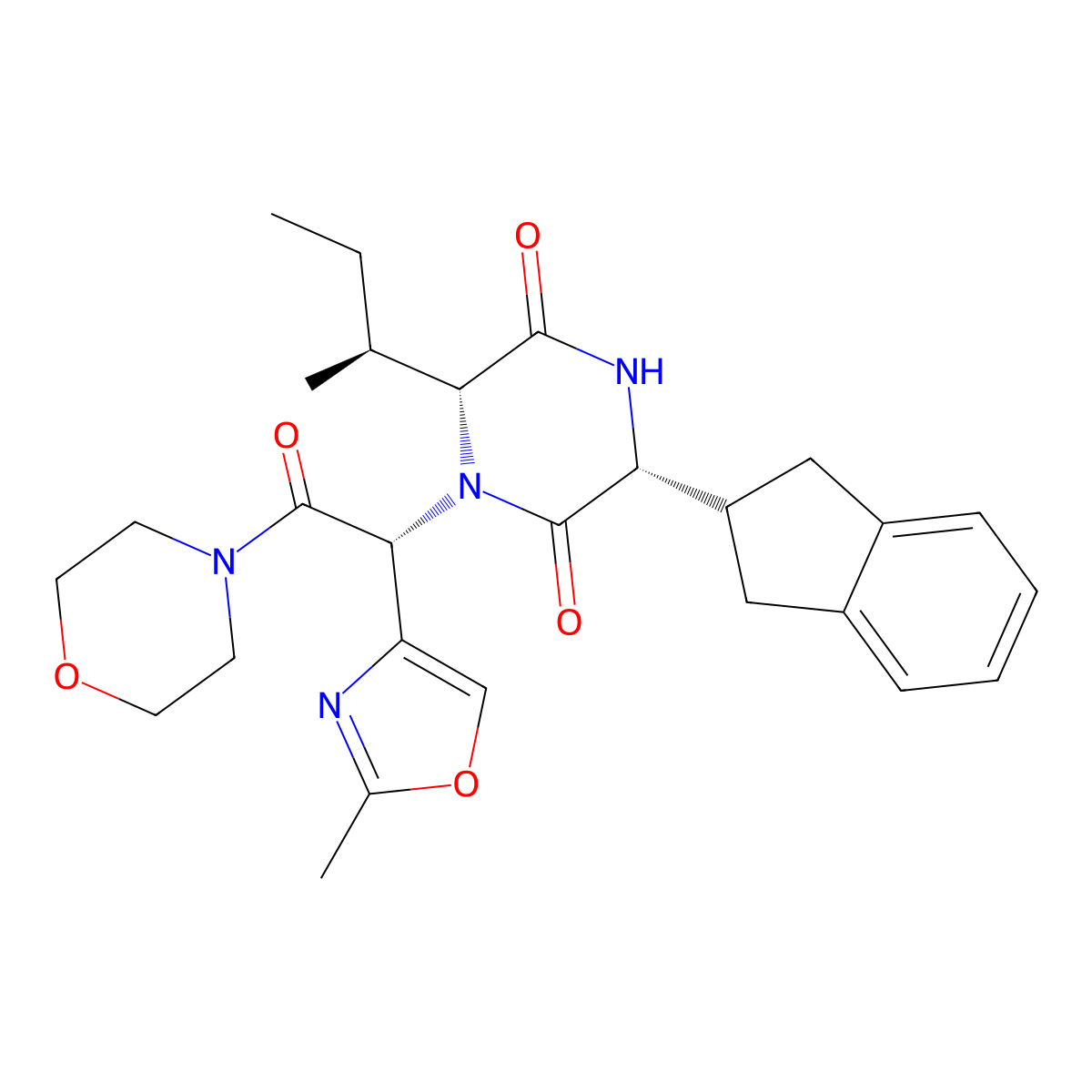 Retosiban molecular structure, CAS 820957-38-8