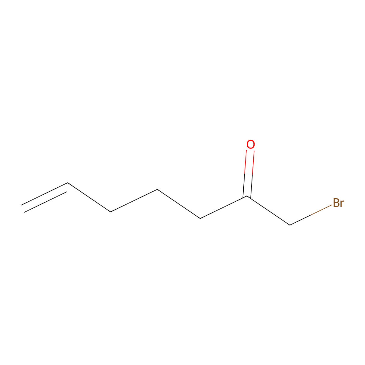 1-Bromohept-6-en-2-one molecular structure, CAS 82096-18-2