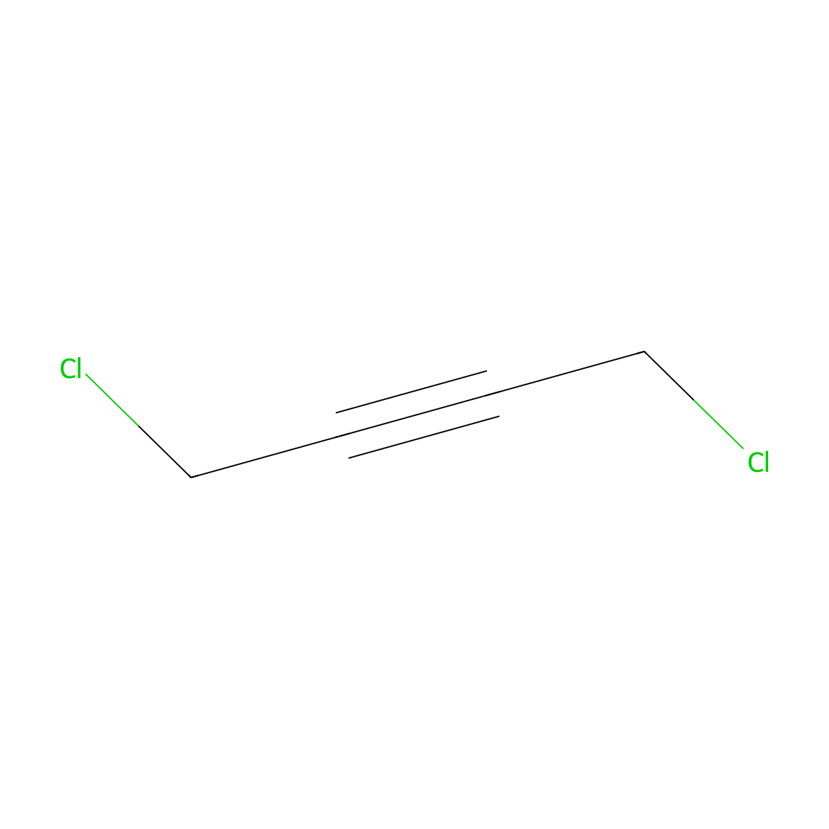 1,4-Dichloro-2-butyne molecular structure, CAS 821-10-3