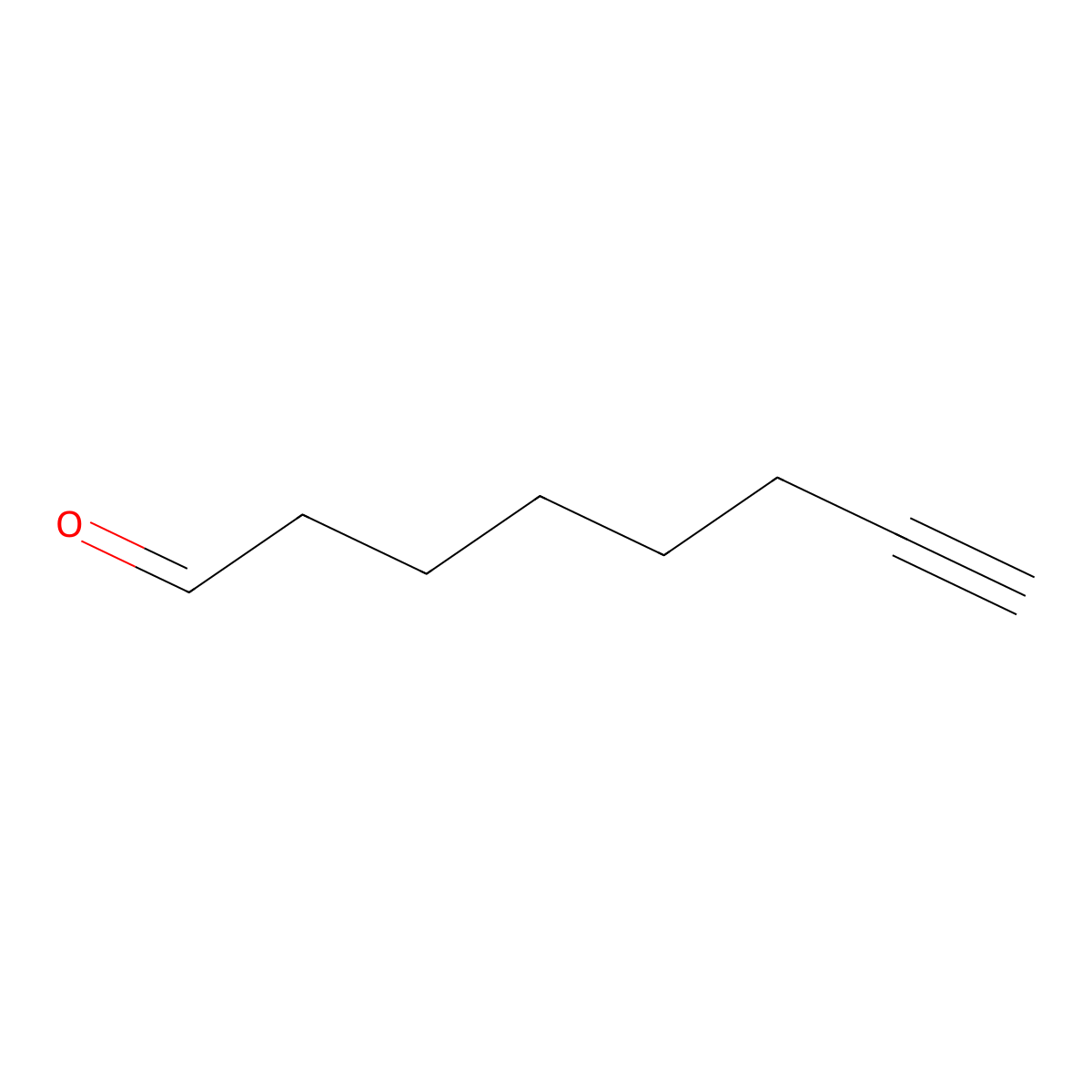 Oct-7-ynal molecular structure, CAS 821-75-0