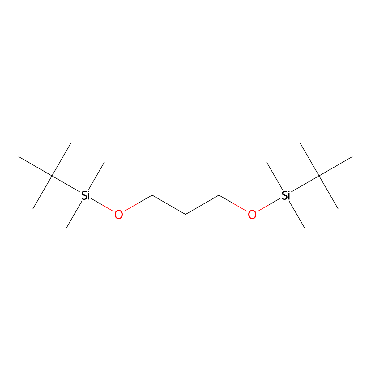 2,2,3,3,9,9,10,10-Octamethyl-4,8-dioxa-3,9-disilaundecane molecular structure, CAS 82112-22-9