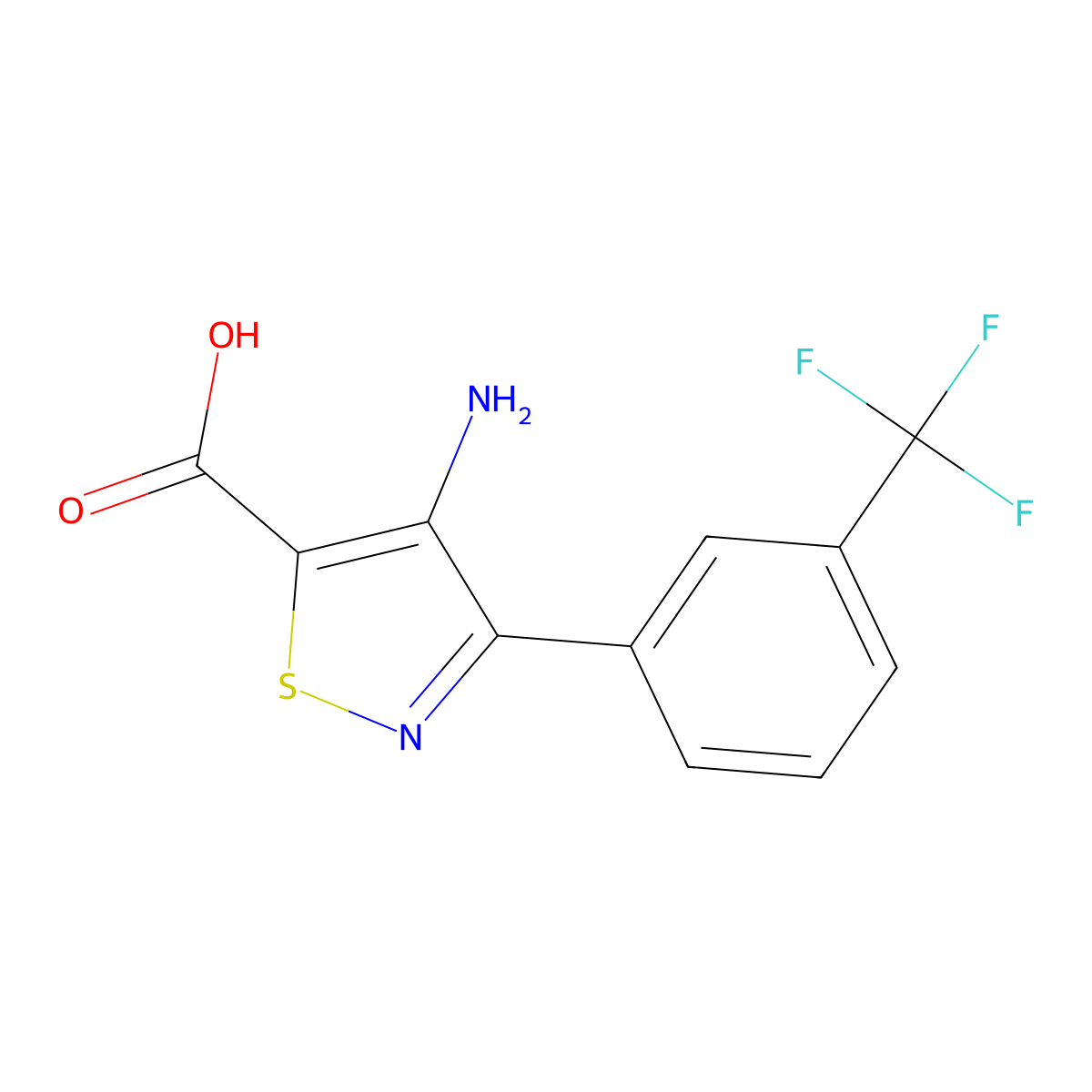 Amflutizole molecular structure, CAS 82114-19-0