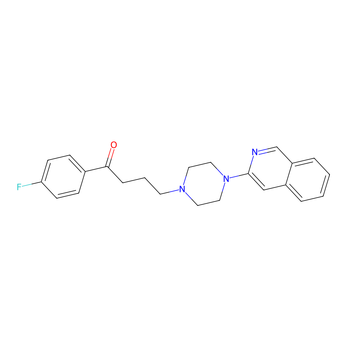 Cinuperone molecular structure, CAS 82117-51-9