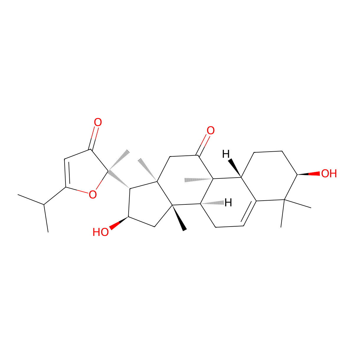 Picfeltarraegenin I molecular structure, CAS 82145-63-9