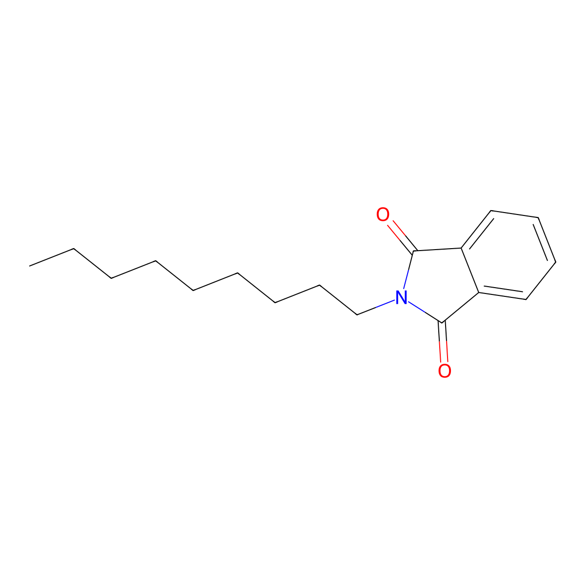 1H-Isoindole-1,3(2H)-dione, 2-nonyl- molecular structure, CAS 82181-90-6