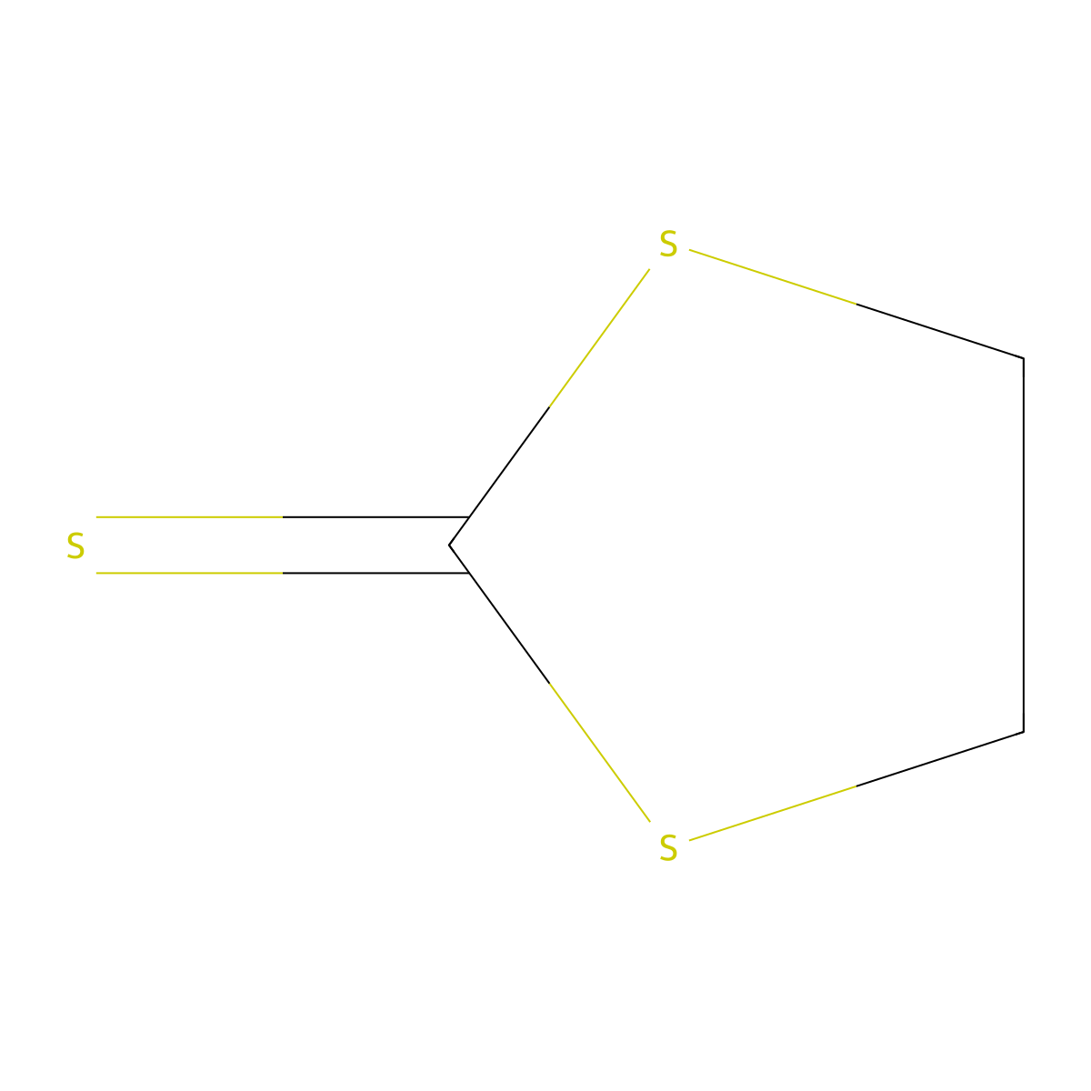 1,3-Dithiolane-2-thione molecular structure, CAS 822-38-8