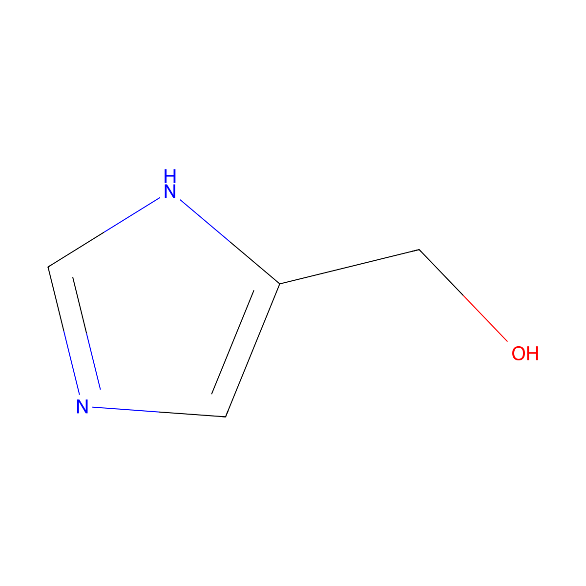 4-Imidazolemethanol molecular structure, CAS 822-55-9