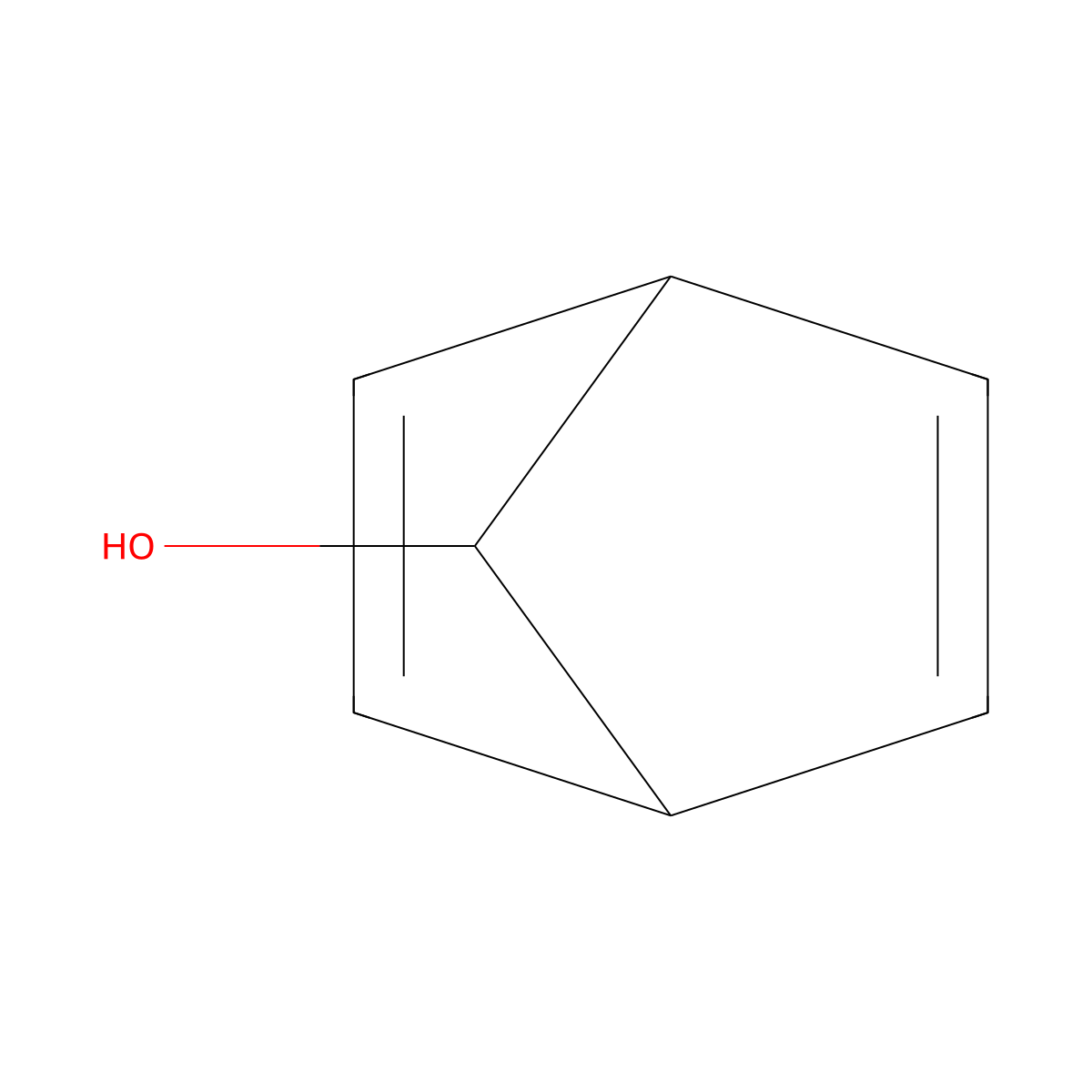 Bicyclo[2.2.1]hepta-2,5-dien-7-ol molecular structure, CAS 822-80-0