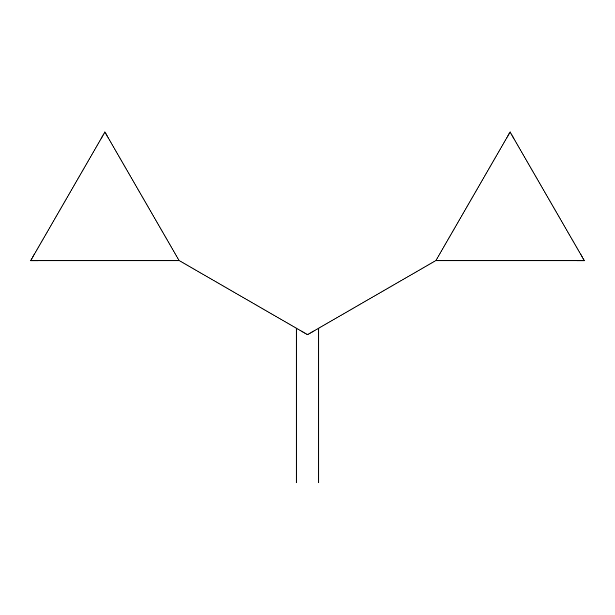 1,1'-Vinylidenebiscyclopropane molecular structure, CAS 822-93-5