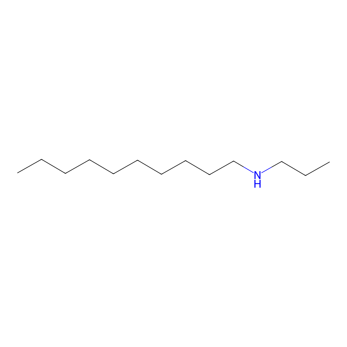 N-propyldecan-1-amine molecular structure, CAS 82223-73-2