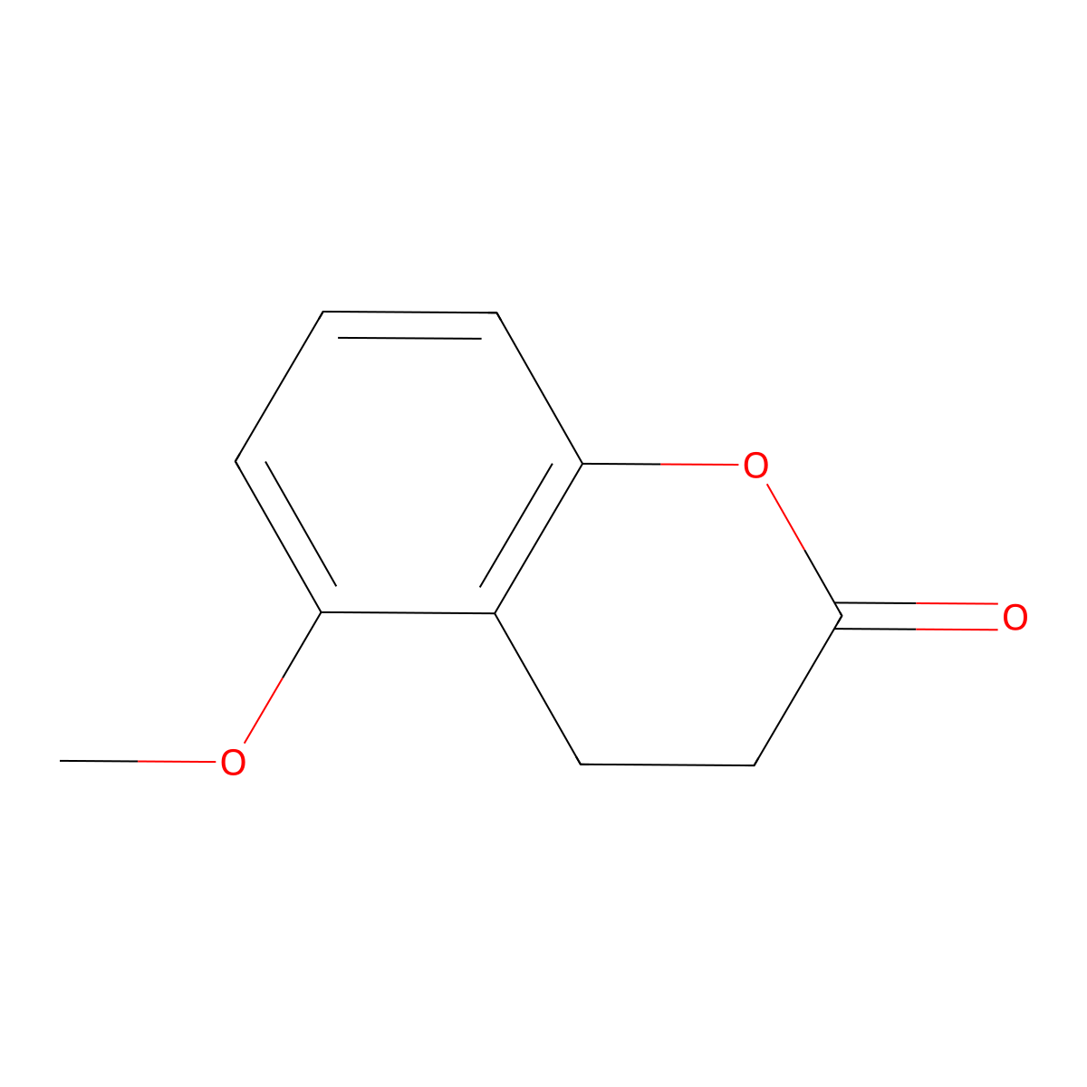 5-Methoxychroman-2-one molecular structure, CAS 82243-02-5