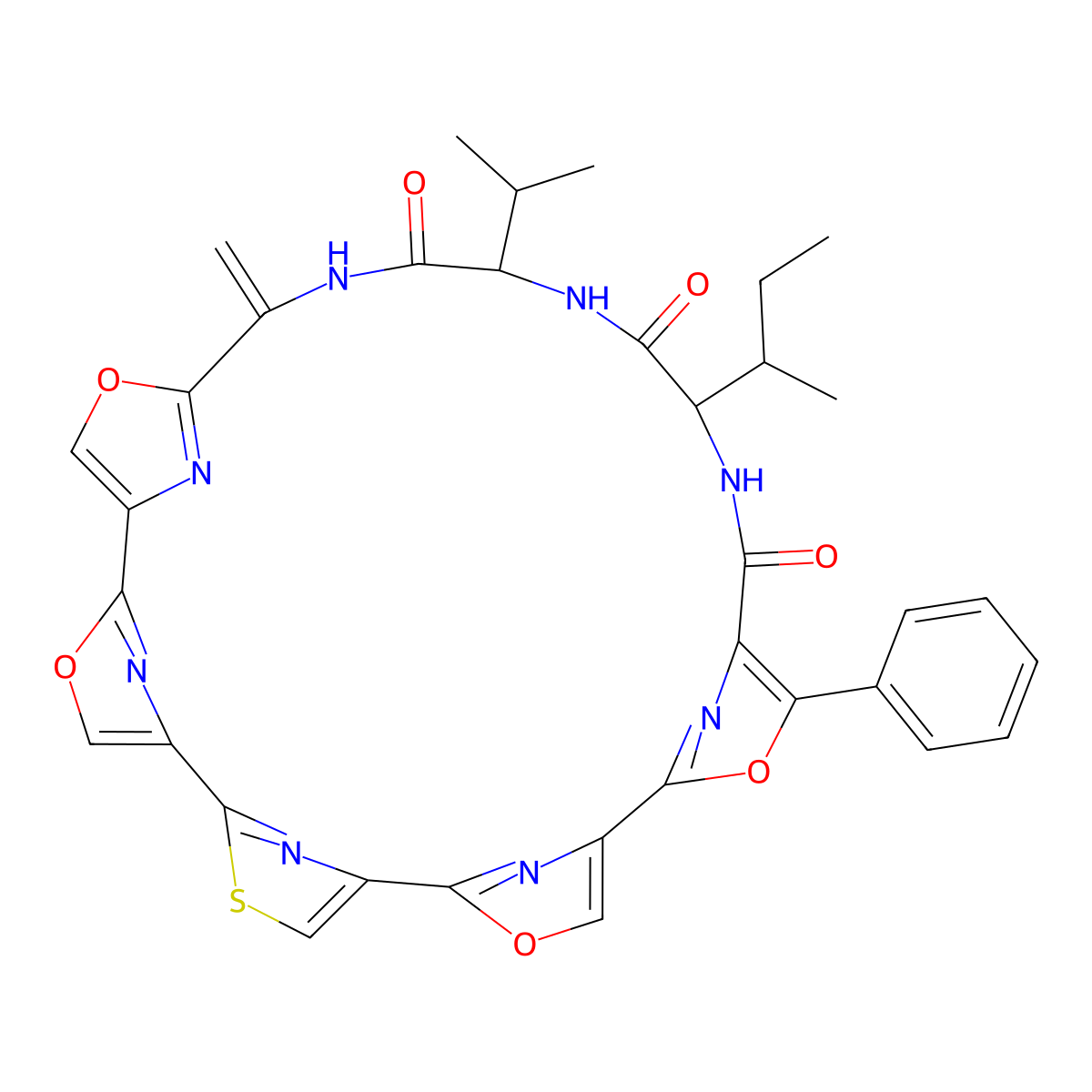Mechercharmycin A molecular structure, CAS 822520-96-7